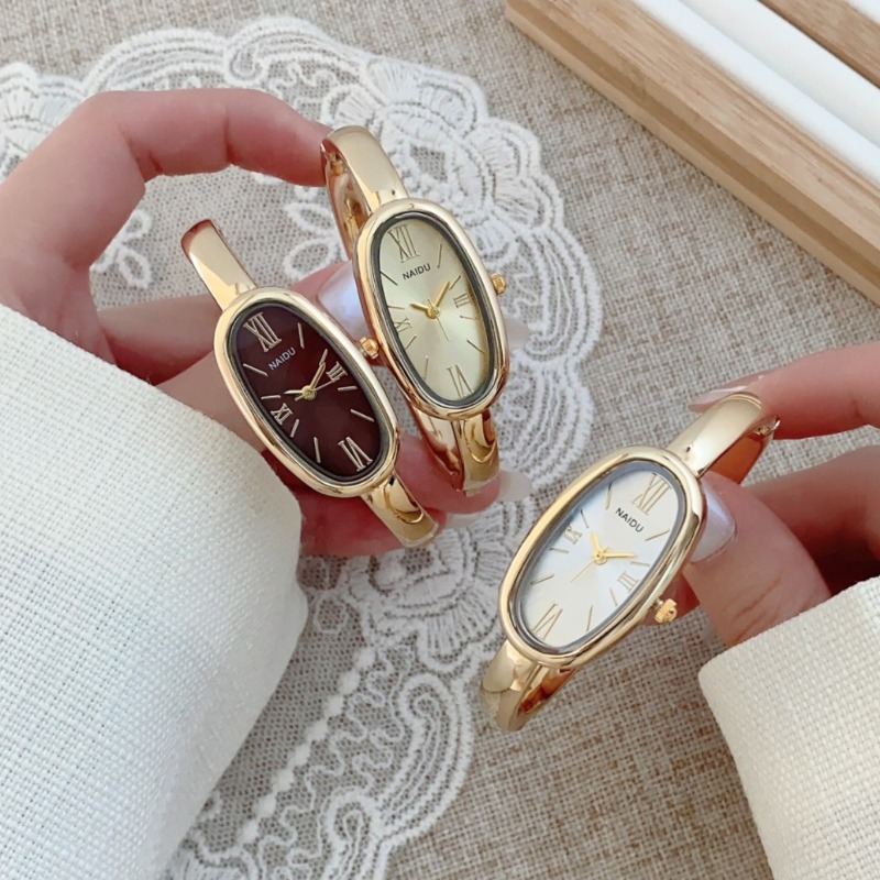Luxury Lifestyle Women - Top Brand Women Oval Roman Dial