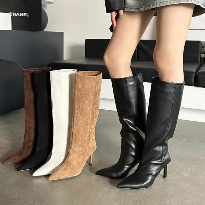 Luxury Lifestyle Shoes - Luxury Women Long Boots Fashion Suede