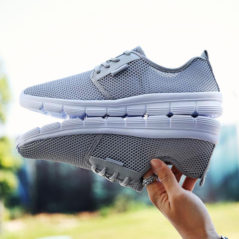 Luxury Lifestyle Pictures - Big Size Summer Breathe Mens Sneakers