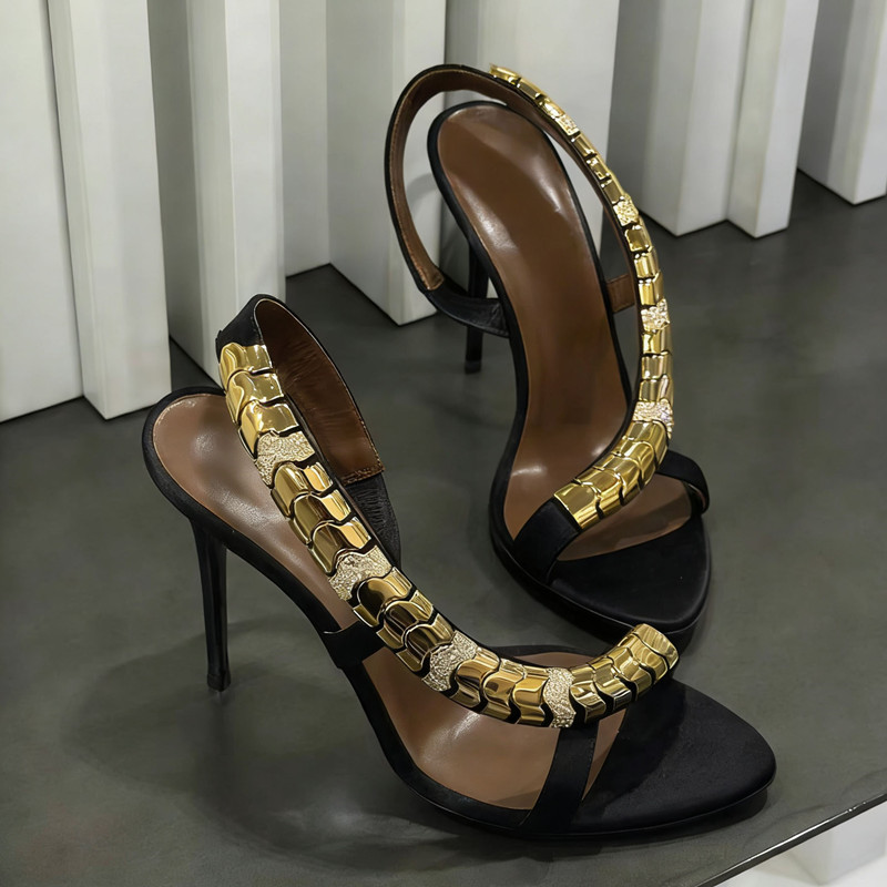 Luxury Rhinestones Sequined Sa - Luxury Lifestyle Shoes ulasan dan harga