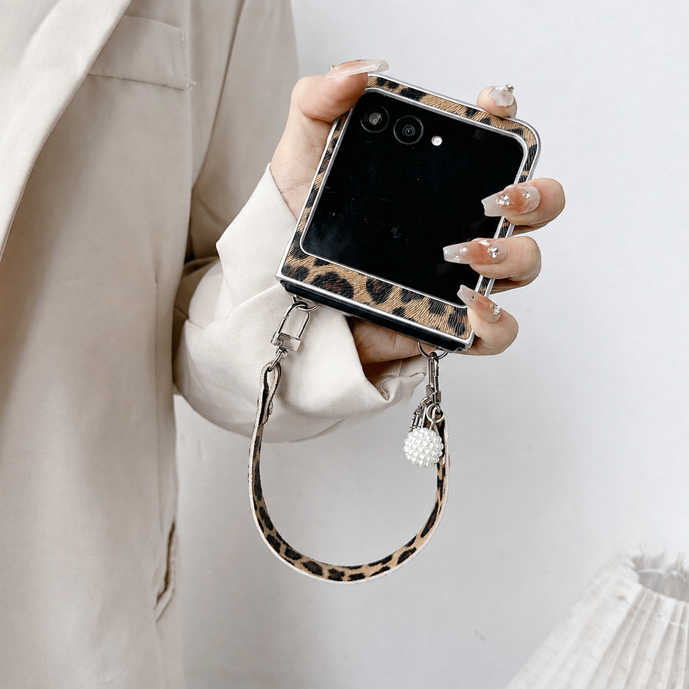 Leopard Print Folding Flip Pho - Luxury Lifestyle Women ulasan dan harga