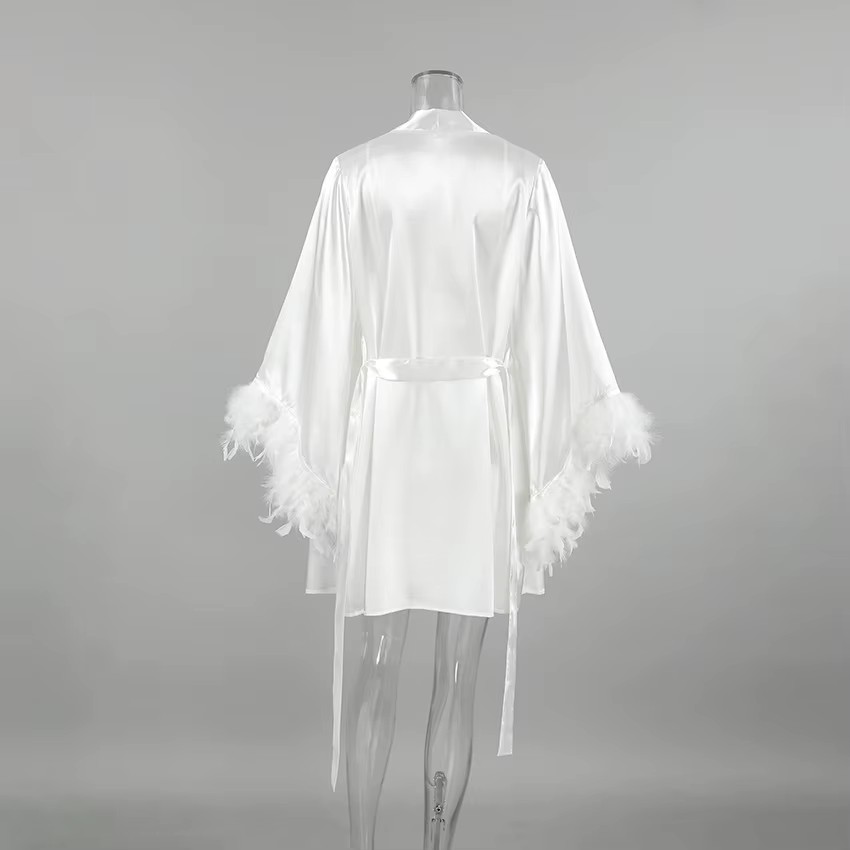 Wedding Bride Robe Morning Gow - Luxury Lifestyle Women ulasan dan harga