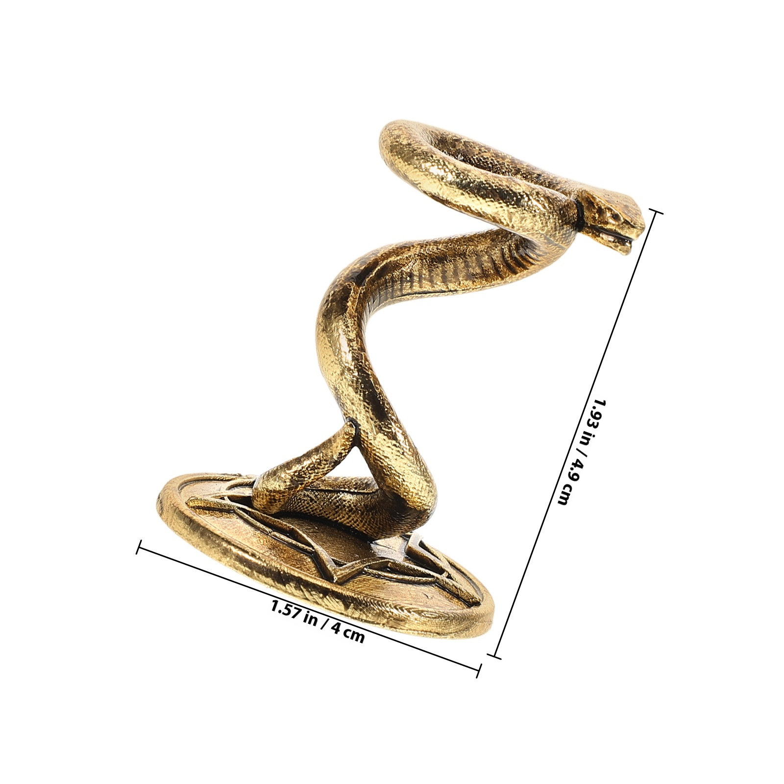 Alloy Metal Snake Crystal Ball - Crystal Ball Decor ulasan dan harga