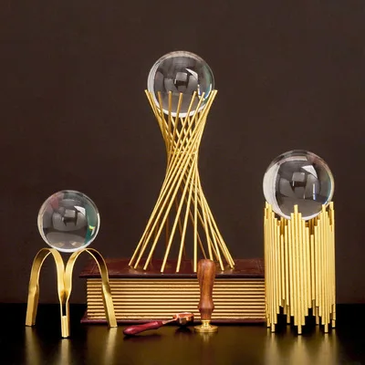 Creative glass ball crystal ba - Crystal Ball Decor ulasan dan harga
