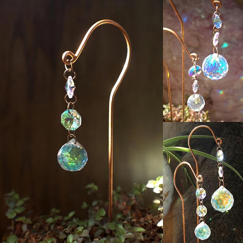 1Pcs Garden Lawn Decoration Su - Crystal Ball Decor ulasan dan harga