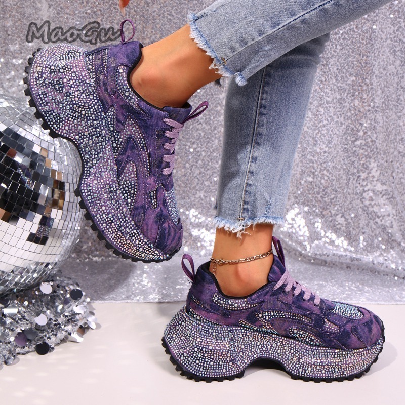 Fashion Rhinestone Women's Chu - Luxury Lifestyle Shoes ulasan dan harga