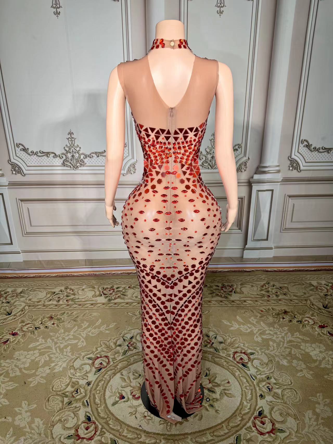 Luxury Mirror Rhinestones Long - Luxury Lifestyle Photography ulasan dan harga