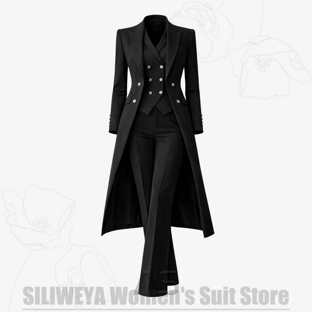 Women's Suit 3 Piece Double Br - Luxury Lifestyle Women ulasan dan harga