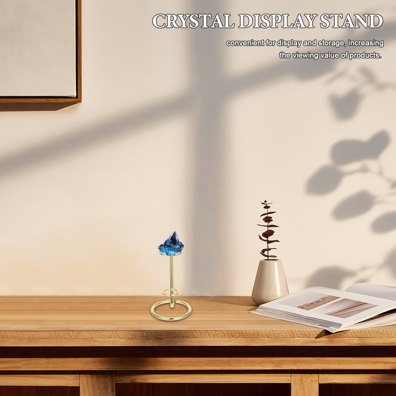 Stone Display Stand Crystal Ba - Crystal Ball Decor ulasan dan harga