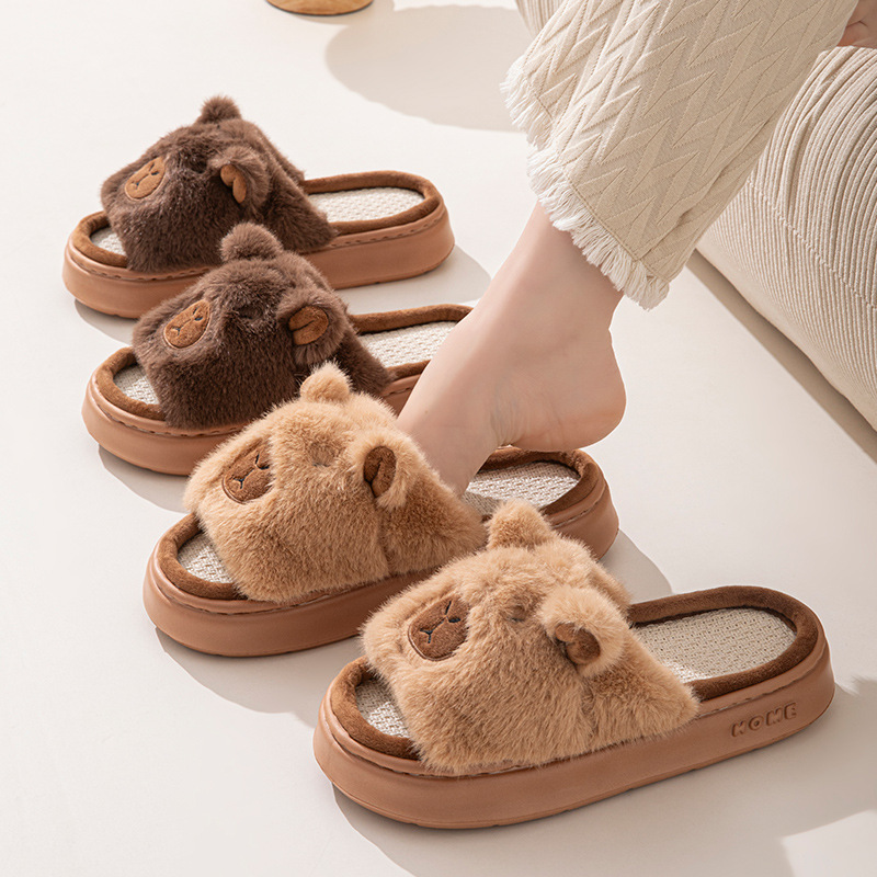 Hemp Cartoon Women's Slippers  - Luxury Lifestyle Shoes ulasan dan harga