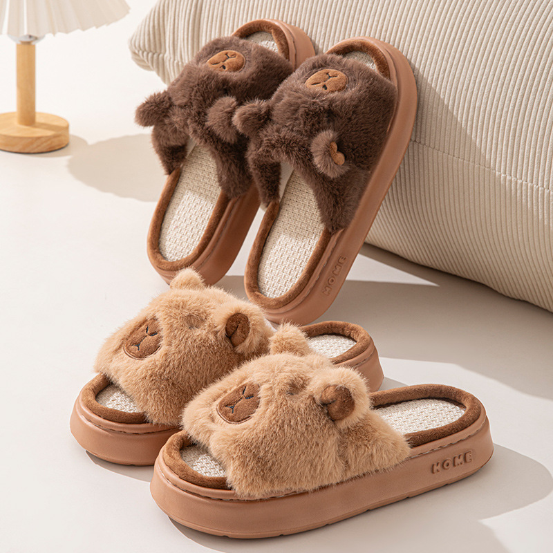 Hemp Cartoon Women's Slippers  - Luxury Lifestyle Shoes ulasan dan harga