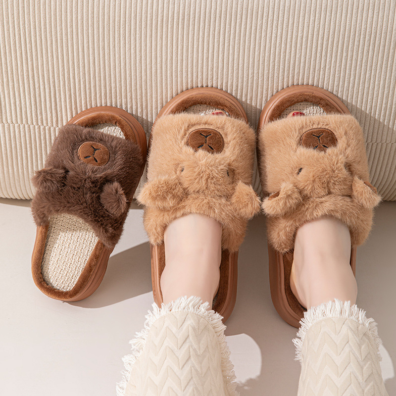 Hemp Cartoon Women's Slippers  - Luxury Lifestyle Shoes ulasan dan harga