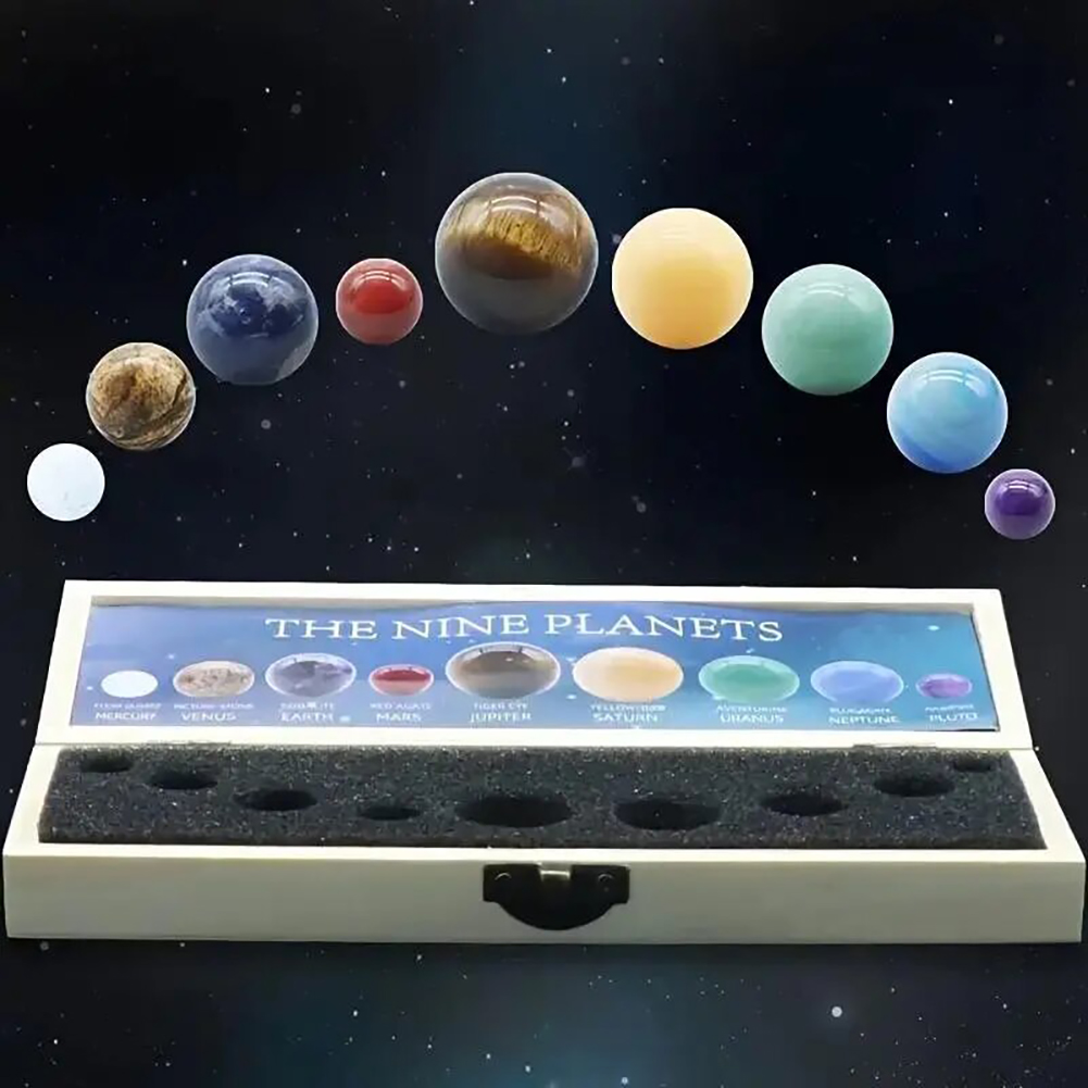 Planetary Energies Solar Syste - Crystal Ball Decor ulasan dan harga