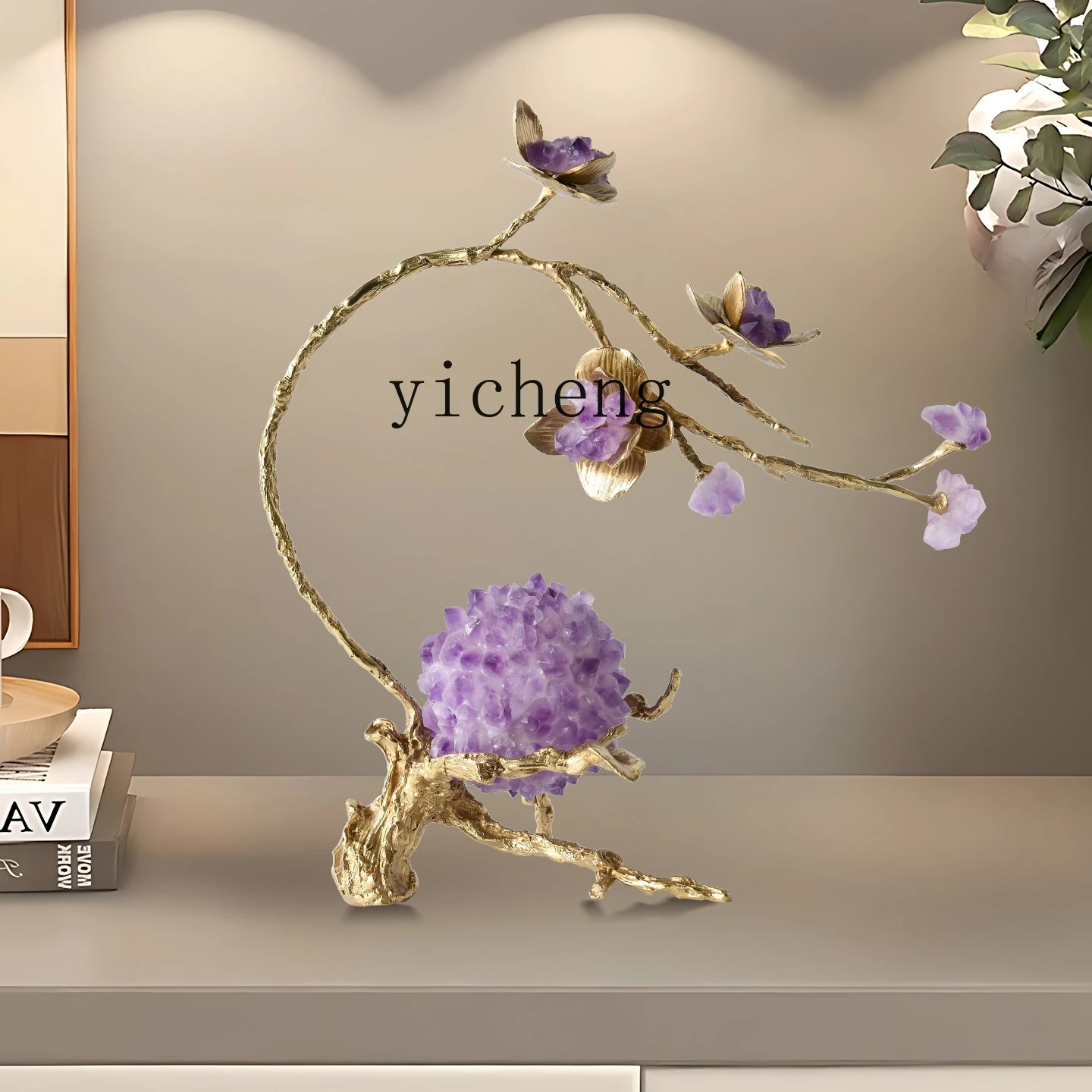 b11-7.1  Living Room TV Cabine - Crystal Ball Decor ulasan dan harga