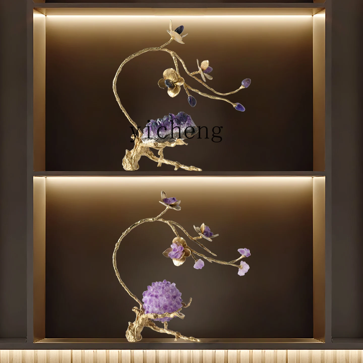b11-7.1  Living Room TV Cabine - Crystal Ball Decor ulasan dan harga